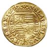Rudolf II 1576-1612, dukat 1593, Wiedeń, złoto 3.42 g, Fr. 87, gięty