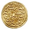 Sulejman I Wspaniały 1520-1566, ałtyn (dinar) 926 AH (AD 1520), Konstantynopol, złoto 3.52 g, Mitc..