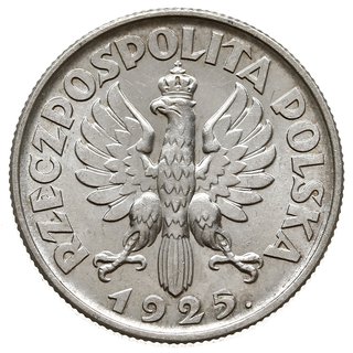 1 złoty 1925, Londyn, Parchimowicz, 107.b, piękne