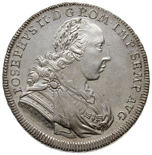 talar 1775 G.C.B., z tytulaturą Józefa II, srebr