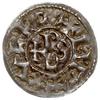 Anonimowy emitent w XI w., naśladownictwo denara karolingów z hrabstwa Poitou (Melle), Aw: Krzyż, ..