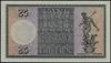 Bank von Danzig, 25 guldenów 2.01.1931, seria B/C, numeracja 999575, Miłczak G49, Jabł. 3790, Ros...