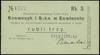 Zawiercie, Krawczyk i S-ka w Zawierciu, 50 kopiejek i 3 ruble, 20.08.1914, Podczaski R-503.4.b (c...