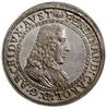 arcyksiążę Ferdynand Karol 1632-1662, dwutalar bez daty (ok. 1654), Hall, srebro 58.80 g, Dav. 336..