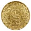 Mikołaj I 1860-1918, 10 perpera 1910, Wiedeń, wybite z okazji 50-lecia panowania, złoto 3.38 g, Fr..