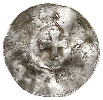 denar, Aw: Krzyż kawalerski, wokoło napis, Rw: Krzyż, wokoło napis, Dbg 589, Kluge 239, srebro 1.24 g, gięty