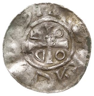 zestaw denarów typu OAP, X-XI w., Dbg 1167, Kluge 44, razem 5 sztuk, gięte