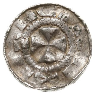 zestaw denarów krzyżowych XI w., Aw: Krzyż prosty z kółkami, Rw: Krzyż kawalerski, Dbg 1347, Gum.CNP typ VI, Str. 23, razem 3 sztuki
