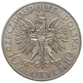 10 złotych 1933, Warszawa, 250. rocznica Odsieczy Wiedeńskiej (Jan III Sobieski), Parchimowicz 121, piękne