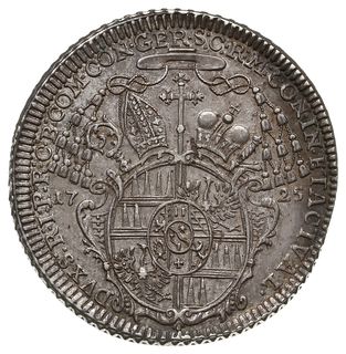 talar 1725, Ołomuniec, Suchomel/Videman 750, Mayer 442, srebro 28.52 g, rysy w tle na awersie, patyna