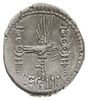 denar legionowy 32-31 pne, Legion III, Aw: Galer