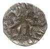 Goleniów, denar XV w., Aw: Dwa półksiężyce, woko