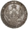 1 1/2 rubla = 10 złotych 1834 HГ, Petersburg, korona szeroka, Plage 317, Bitkin 1085, na rewersie ..