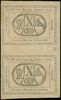2 x 10 groszy miedziane 13.08.1794, dwie sztuki nierozcięte w pionie, Lucow 40a (R4), Miłczak A9, ..