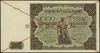 1.000 złotych 15.07.1947, czerwone dwukrotne przekreślenie i poziomo SPECIMEN, seria A, numeracja ..