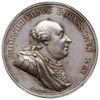 Fryderyk Wilhelm II - medal sygnowany ABRAHAMSON, wybity w 1793 r., dla uczczenia hołdu złożonego ..