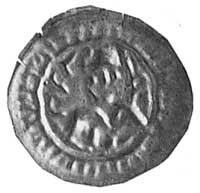 brakteat hebrajski, Popiersie w hełmie z gałązką na lewym ramieniu, Kop.XVII-RR-, Str.115a