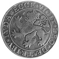 talar 1544, Wrocław, Aw: Herb Wrocławia i napis, Rw: Lew i w otoku napis, FbSg.3413, Dav.8993