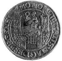 talar 1628, Aw: Orzeł cesarski i tytulatura Ferdynanda II, Rw: Herb Magdeburgai napis, Dav.5516