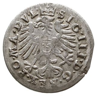 grosz 1609, Wilno, odmiana z końcówką na awersie