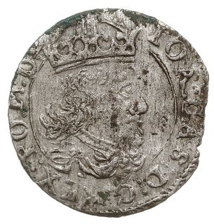 grosz 1652, Wilno, odmiana z rzymską cyfrą I pod Pogonią, Ivanauskas 4JK3-3, Tyszk. 3 niecetrycznie  wybity, ale ładnie zachowany i bardzo rzadki