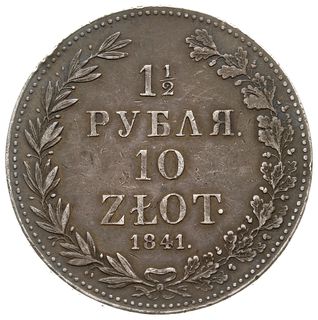 1 1/2 rubla 1841 MW, Warszawa, Plage 341, Bitkin
