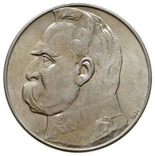 10 złotych 1934 S Warszawa, Józef Piłsudski -  Orzeł Strzelecki”, Parchimowicz 123, rzadszy typ monety,  piękny egzemplarz