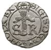 1/2 öre 1597, Sztokholm, odmiana napisu na awersie ...SVE & POL REX, AAJ 22.a, piękne