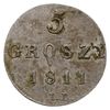 5 groszy 1811, Warszawa, odmiana z literami I.B.