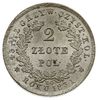 2 złote 1831, Warszawa, odmiana z kropką po wyrazie POL i Pogonią z pochwą na miecz, Plage 273,  B..
