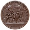 medal autorstwa I. L. Oexleina z 1771 roku wybity z okazji porwania króla Stanisława Augusta przez..
