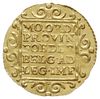 dukat 1647, Utrecht, Delm. 963, Purmer Ut24, Fr. 284, złoto 3.48 g, piękny egzemplarz