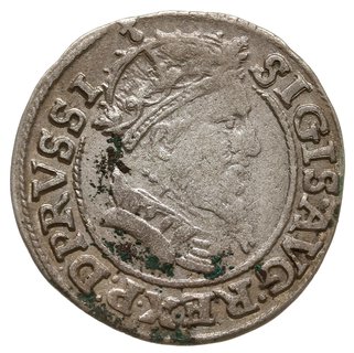 grosz 1556, Gdańsk, mała głowa króla, odmiana napisu PRVSSI