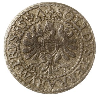 szeląg dla ziem pruskich 1585, Malbork; Kop. 310