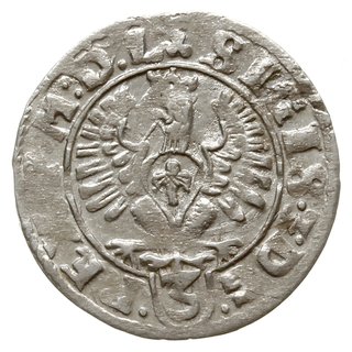 póltorak 1614, Bydgoszcz, na awersie Orzeł, poniżej cyfra 3 w tarczy