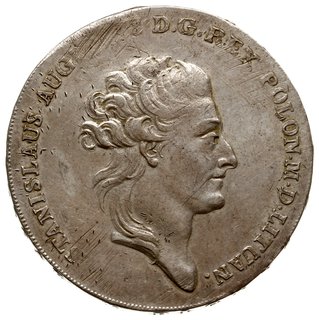 talar 1785, Warszawa; srebro 27.92 g; Plage 406,