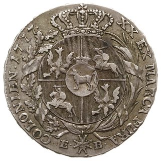 półtalar 1777, Warszawa; Plage 362, Berezowski 1