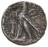 tetradrachma 126-125 pne, mennica Tyr; Aw: popiersie Demetriusza w prawo; Rw: Orzeł stojący na ste..