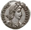 silikwa ok. 351-355, Sirmium; Aw: Popiersie cesarza w prawo, DN CONSTANTIVS P F AVG; Rw: W wieńcu ..