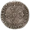 1/2 franka 1587 A, Paryż; Duplessy 1131; dość ładnie zachowane