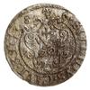 szeląg 1586, Ryga, na rewersie odmiana z tarczą 