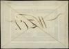 50 złotych 1824; wzór strony głównej na kremowym papierze bez znaku wodnego, bez podpisów ani nume..
