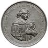 Mikołaj Kopernik, medal na 400-lecie urodzin, 1873 r., Aw: Popiersie astronoma trzy-czwarte w praw..