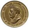 Jan III Sobieski - medal na pamiątkę 200. rocznicy Odsieczy Wiedeńskiej 1883 r, Aw: Popiersie król..