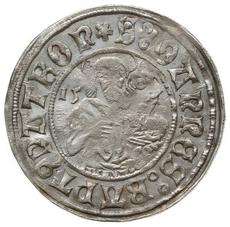 grosz 1507, Wrocław; Aw: Lew czeski, MONETA NO9 