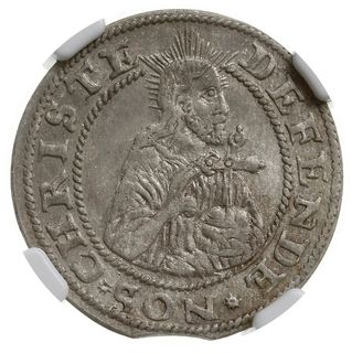 grosz oblężniczy 1577, Gdańsk; odmiana bez kawki