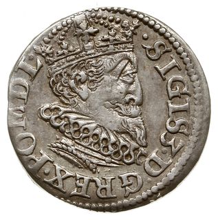 trojak 1619, Ryga; małe popiersie króla; Iger R.
