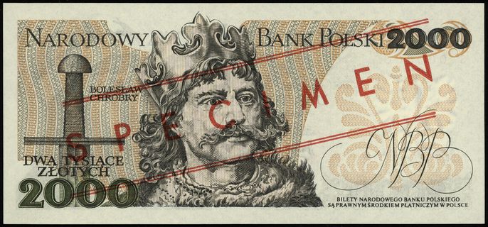 2.000 złotych 1.06.1979, WZÓR, seria S, numeracj