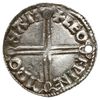 denar typu long cross, 997-1003, mennica Northampton, mincerz Leofwine; ÆĐELRÆD REX ANGLO /  LEOFP..