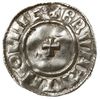 denar typu small cross, 1009-1017, mennica Lincoln, mincerz Bruntat; ÆĐELRED REX ANGLOI /  BRVNTAT..